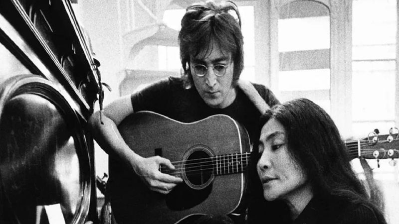 One to One: John & Yoko Backdrop Image