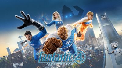The Fantastic 4: First Steps Poster Landscape Image