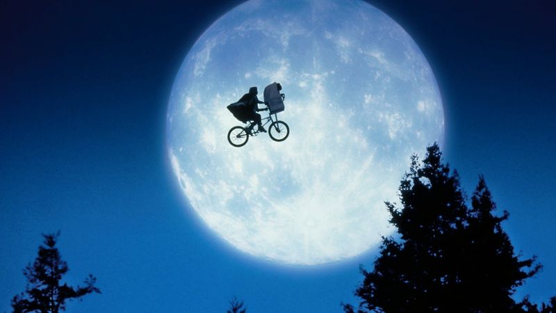 E.T. the Extra-Terrestrial Poster Landscape Image