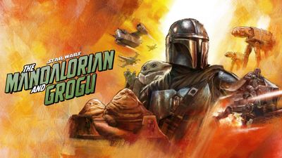 The Mandalorian and Grogu Poster Landscape Image