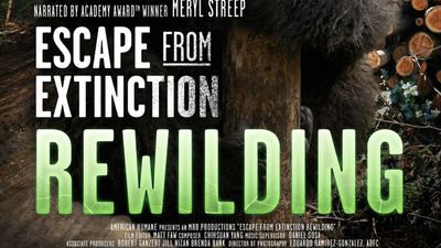 Escape from Extinction Rewilding Poster Image