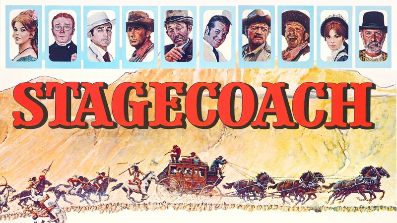 Stagecoach Poster Landscape Image