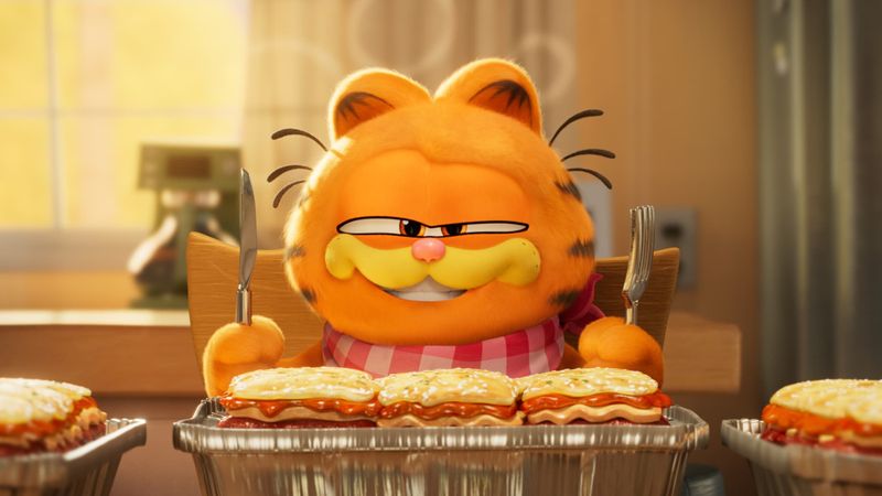 The Garfield Movie Backdrop Image