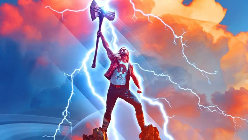 Thor: Love and Thunder Poster Landscape Image