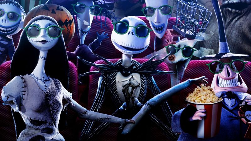 The Nightmare Before Christmas Backdrop Image