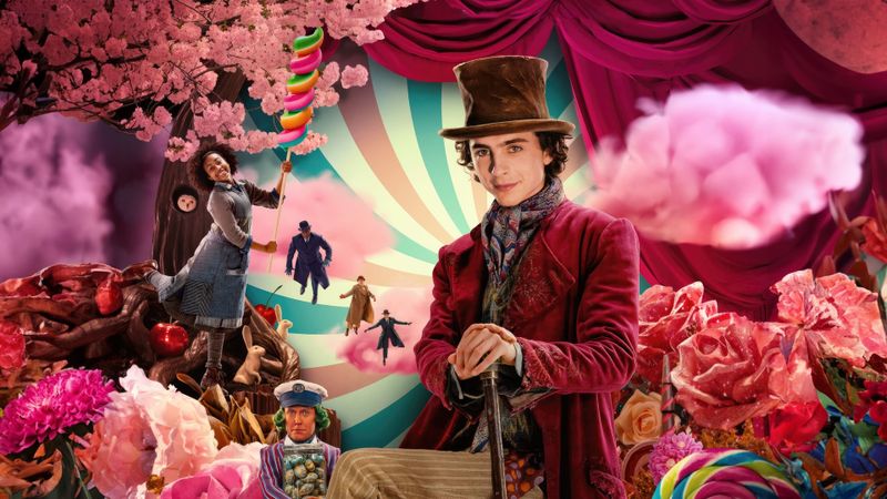 Wonka Backdrop Image