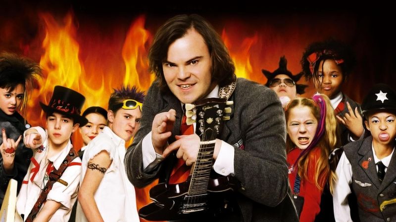 School of Rock Backdrop Image