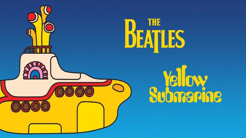 Yellow Submarine Poster Landscape Image
