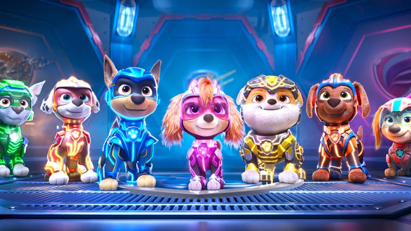 PAW Patrol: The Mighty Movie Backdrop Image
