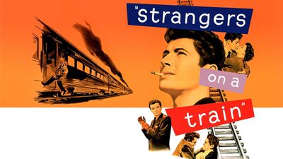 Strangers on a Train Poster Landscape Image