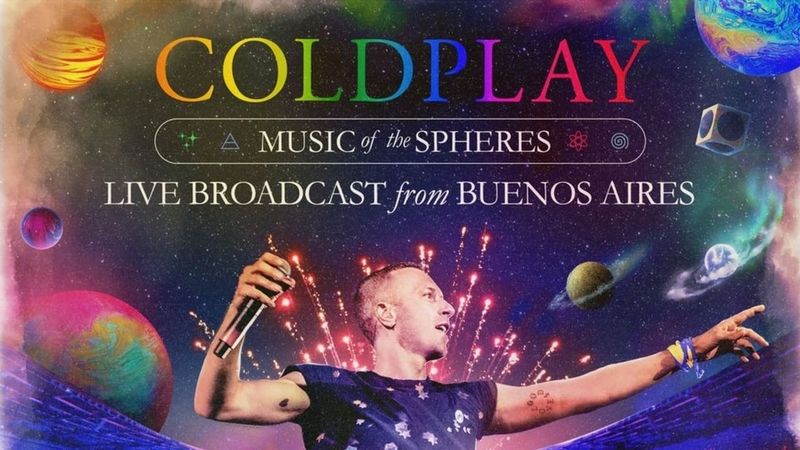 Coldplay: Music of the Spheres - Live Broadcast from Buenos Aires Poster Landscape Image