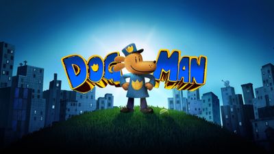 Dog Man Poster Landscape Image