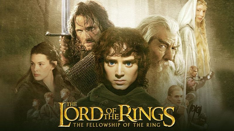 The Lord of the Rings: The Fellowship of the Ring Movie Poster (#1