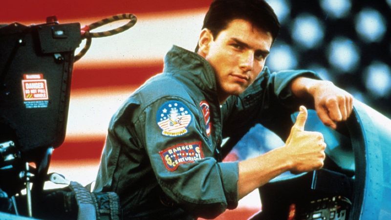 Top Gun Backdrop Image